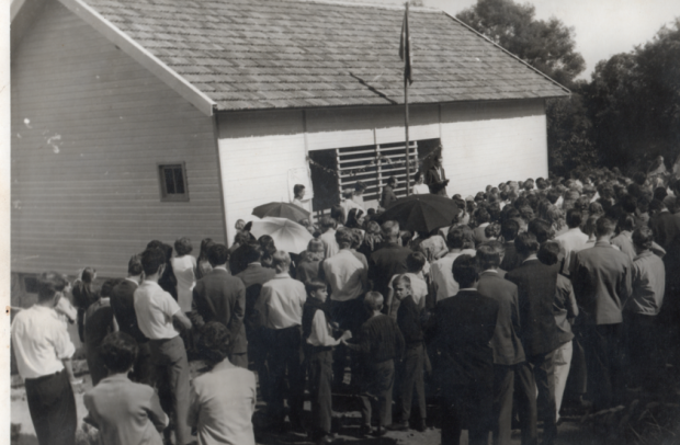 INAUGURAÇÃO ESCOLA PADRE JOSÉ SCHOL EM 1970